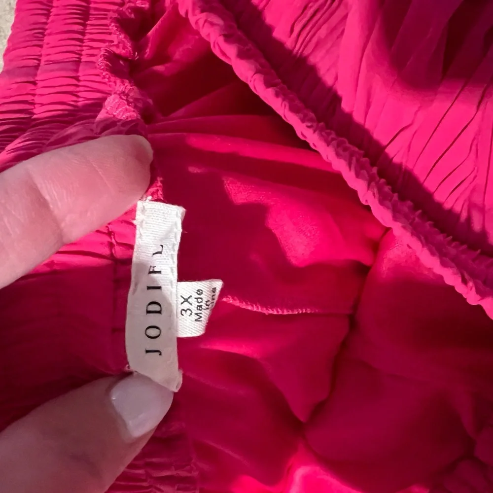 JODIFL Hot Pink Skater Skirt - Picture 4 of 8